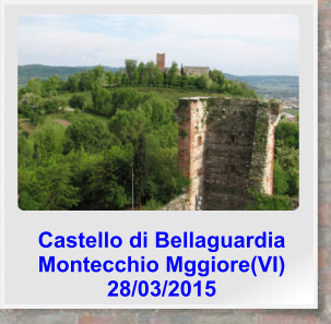 Castello di Bellaguardia Montecchio Mggiore(VI) 28/03/2015